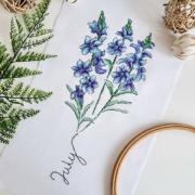 July - Delphinuim